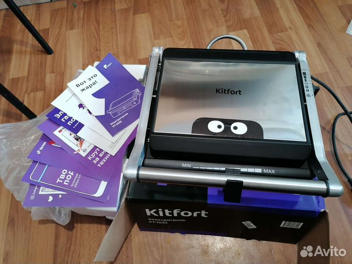 Новый электрогриль Kitfort KT-1633