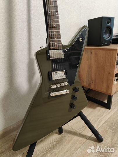 Новый Epiphone Explorer Olive Green (Limited)