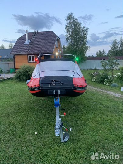 Лодка пвх RiverBoats RB 410 с мотором и прицепом