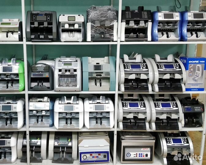 Счетчики банкнот и монет. Упаковщики Большой выбор