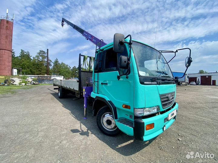 Nissan Diesel UD с КМУ, 2002
