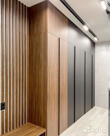 Гардеробная встроенная на заказ