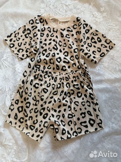 Костюм шорты футболка для девочки