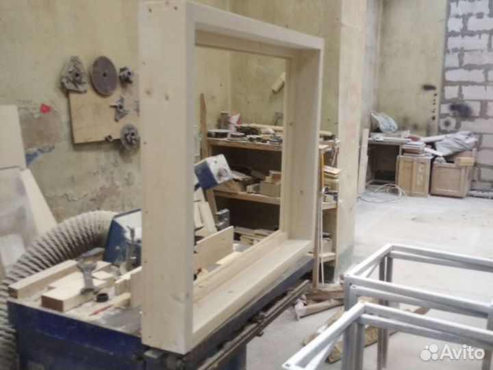 Изготовление дверных и оконных коробок