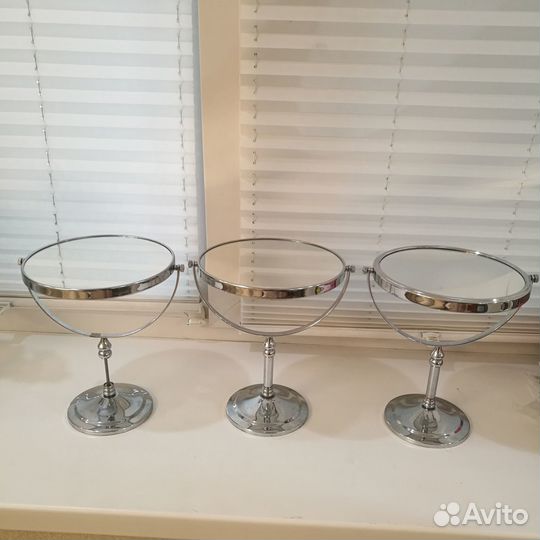 Зеркало настольное двойное