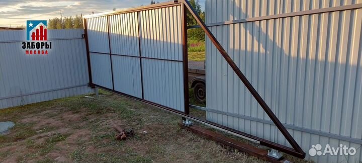 Откатные ворота с доставкой