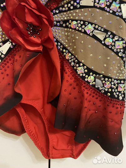 Купальник для художественной гимнастики рост 125-1