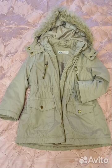 Куртка демисезонная для девочки 98