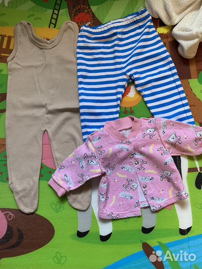 Вещи пакетом для девочки 62р