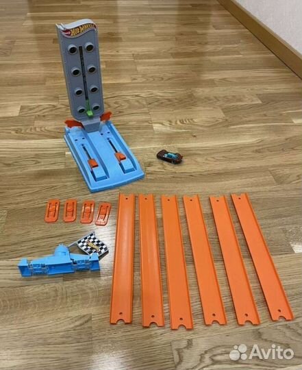 Трек трасса Hot Wheels Чемпион Дрэгстрип GBF82