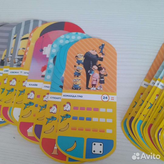 Коллекция карточек миньоны