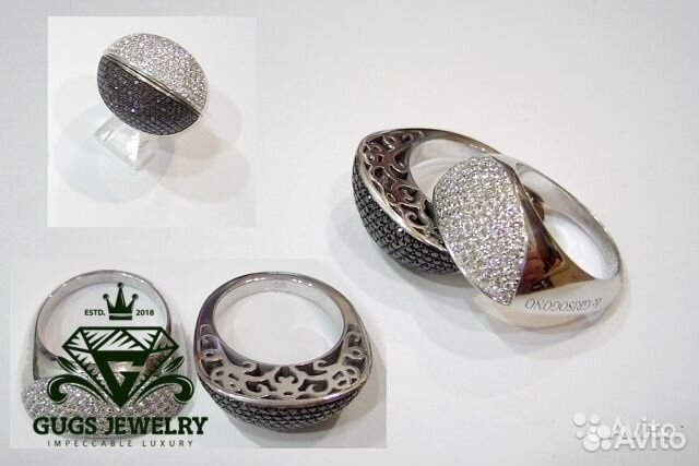 Роскошное кольцо с бриллиантами. Grisogono