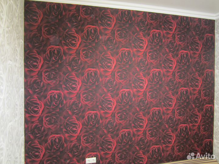 Поклейка обоев