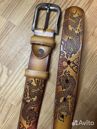 Ремень женский натуральная кожа, 98 см