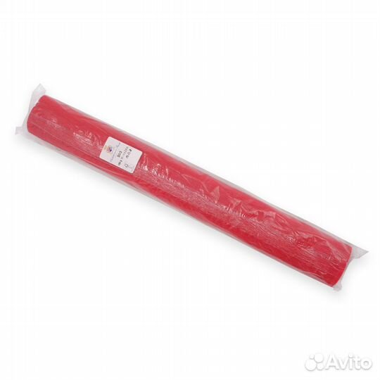 87500368 Бумага гофрированная простая, 50см*2,5м 180гр 580 красный