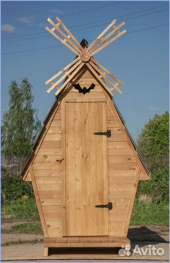 Уличный туалет с установкой PAP