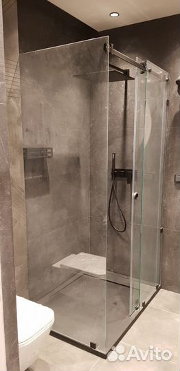 Стеклянные душевые перегородки за 3 часа