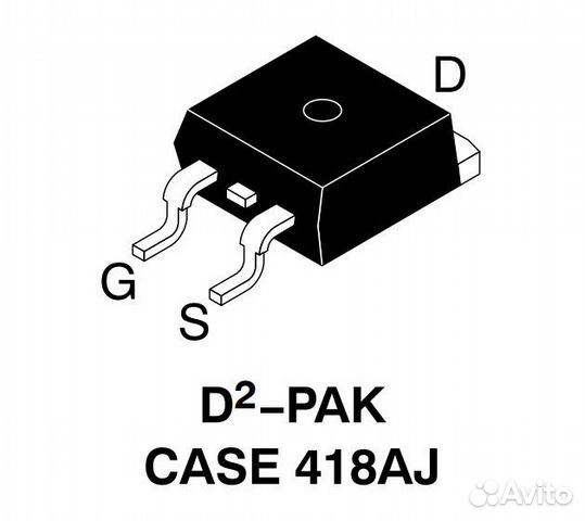 Микросхема FCB199N65S3 N-Channel MOSFET 650V 14A