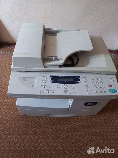 Принтер сканер копир Xerox WorkCentre 4118 цветной