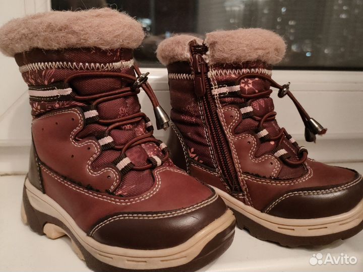 Зимние ботинки для девочки
