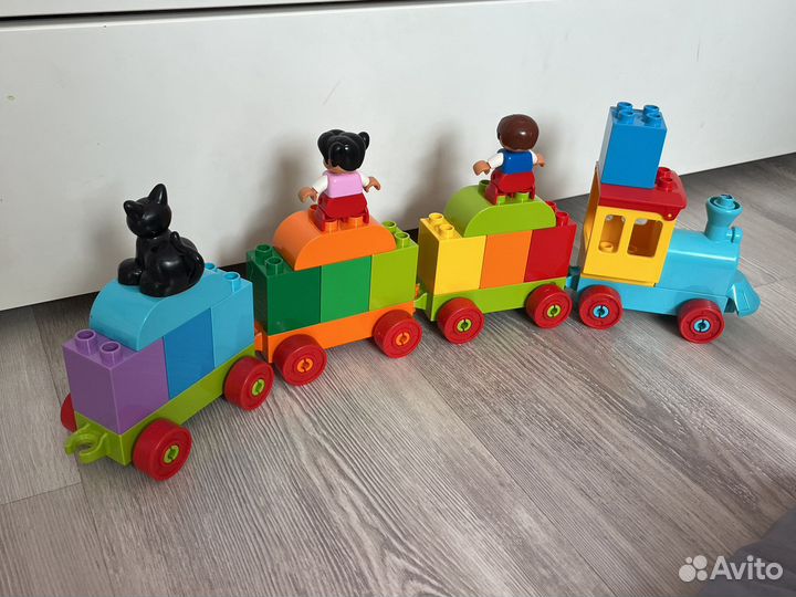 Lego duplo паровозик