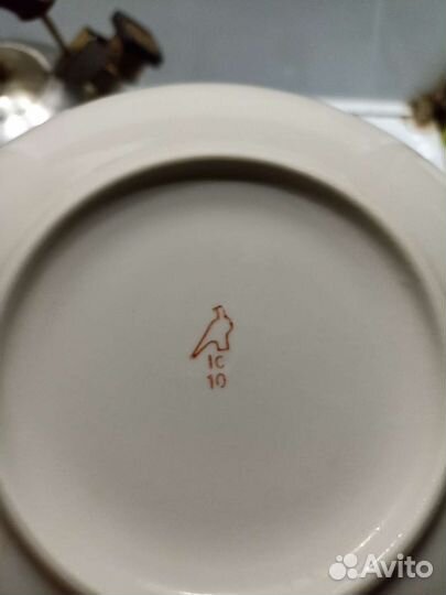 Советский Фарфор 1968-1991/Тарелка Дулево 1с