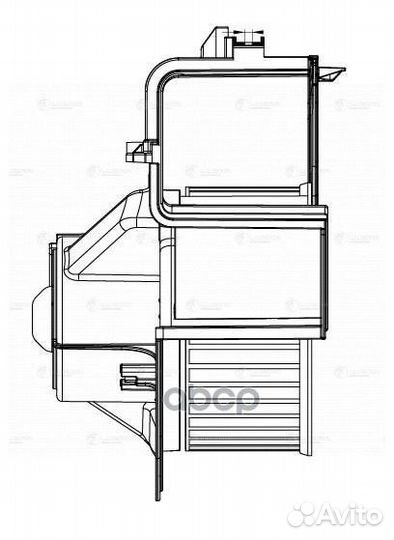 Э/вентилятор отоп. LFH2615 luzar
