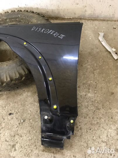 Крыло Land Rover Discovery 3, левое переднее