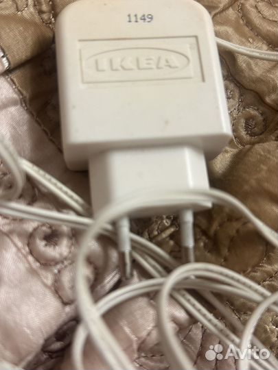 Светильник икеа на прищепке