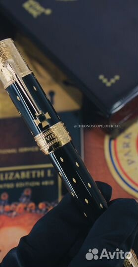 Ручка перьевая montblanc queen elizabeth I