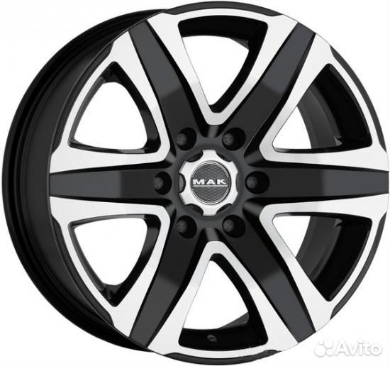 Mak Stone 6 8x18 6x139.7 ET 35 Dia 106.1 (gloss bl