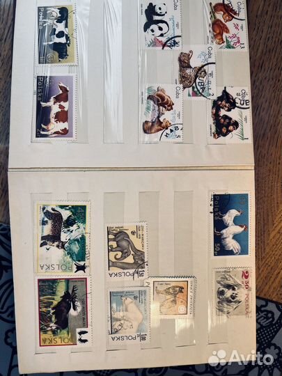 Почтовые марки лотами