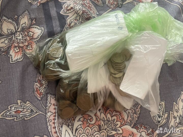 Монеты СССР 1, 2, 3, 5, 10, 15, 20 копеек 1,25 кг