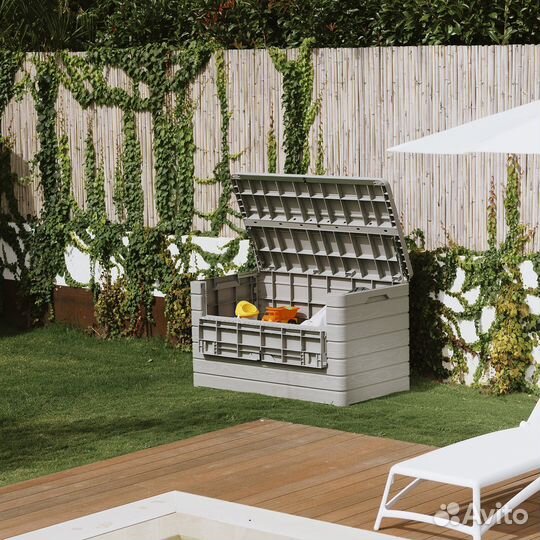 Пластиковый сундук Toomax Dolomiti 970 л grey