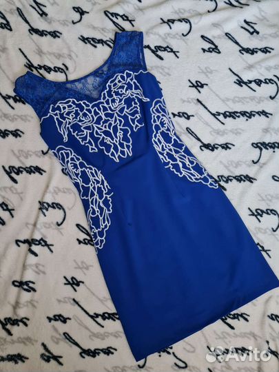 Платье вечернее короткое р42-44