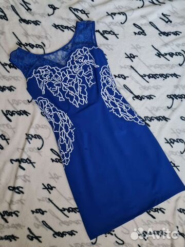 Платье вечернее короткое р42-44