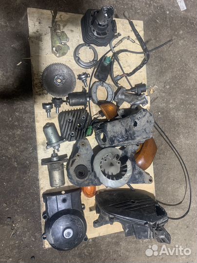 Запчасти на скутер, разбор альфы