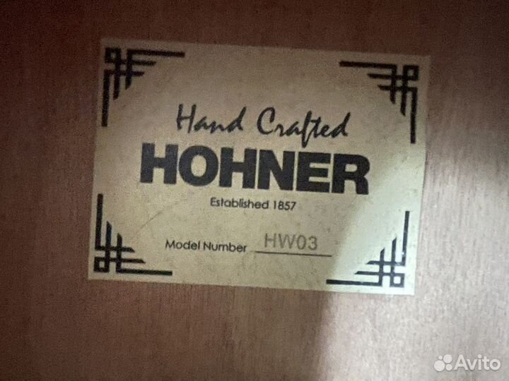 Акустическая гитара hohner