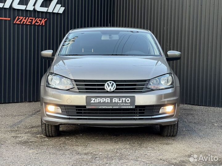 Volkswagen Polo 1.6 AT, 2016, 80 085 км