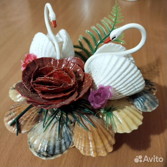 Поделка из ракушек