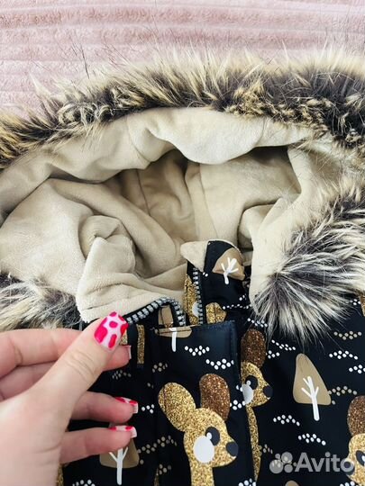 Куртка зимняя для девочки 140