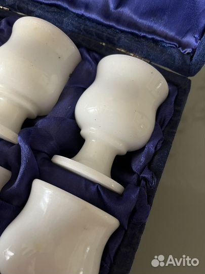 Подарочный набор рюмок из натуралтного камня