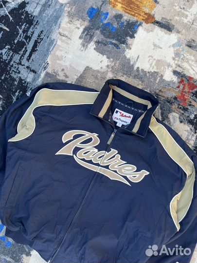 Куртка streetwear padres majestic MLB team jacket