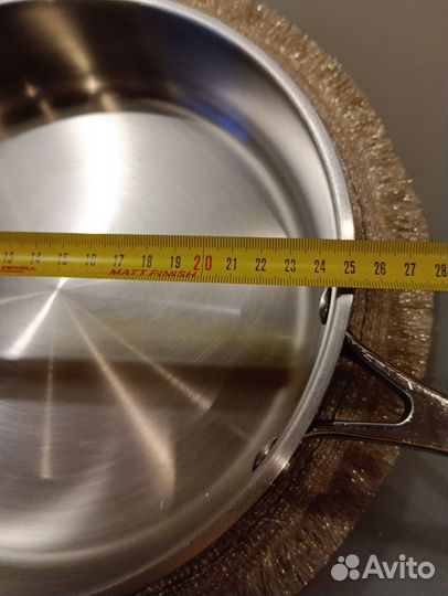 Сковорода из нержавеющей стали24 см