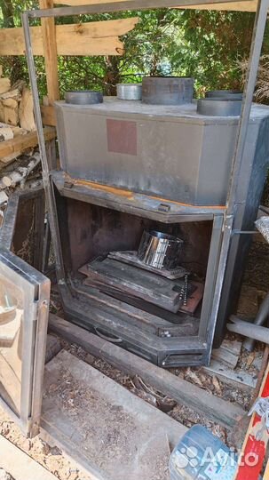 Печь камин бу