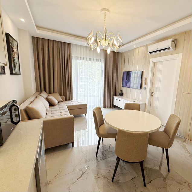 2-к. квартира, 55 м² (Турция)