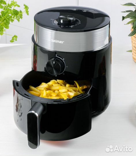 Аэрогриль Zelmer ZAF2500, черный