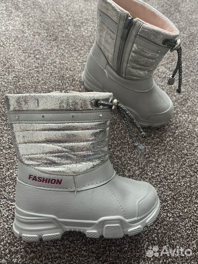 Сапоги зимние детские 27 размер