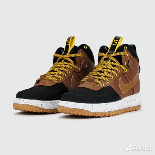 Nike Lunar Force 1 Duckboot Brown / Black