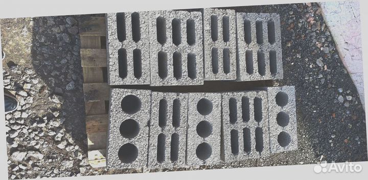 Керамзитобетонный блок DAV#6390